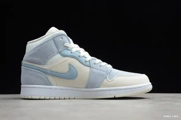 Rep Husky Blue DA4666-100 Mixed 1 Air Mid Textures Jordan 0528